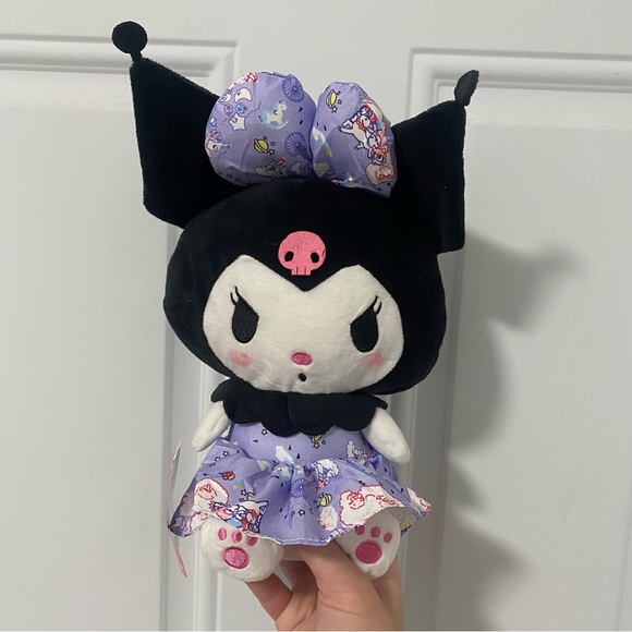 kuromi plush purple dress Kuromi Purple Dress Plush